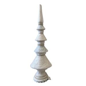 NEW Mackenzie-Childs Crystal Palace Large Tabletop Finial 28.75in Holiday Decor